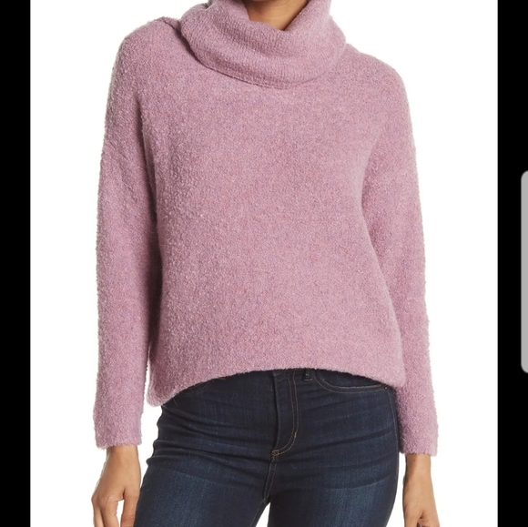 Catherine Malandrino Cozy Eyelash Knit Turtleneck - Picture 2 of 8